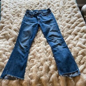 Mother Insider Step Crop Jeans